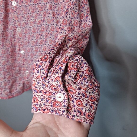Anthropologie Holding Horses Floral Button Down 2 - Picture 4 of 10
